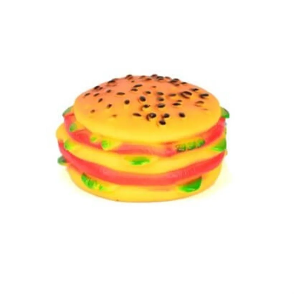 Hamburger Modeli Köpek Oyuncağı